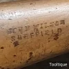 Vintage John Wilson Sheffield Carpenters Boxwood Spokeshave 2.5” Cutter - Refurbished