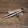 Vintage 7” Hawksley Stainless Spring Steel Dividers - Refurbished Ready To Use
