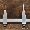 Crisp Vintage Precision Engineered Steel Trammel Points - Very Good Condition