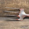 Vintage Gardeners Hand Folk Ornate Shaped Beechwood Handle - Refurbished