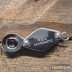 Gowllands Jewellers 20X Achromatic Pocket Eye Glass Loupe - Good Condition