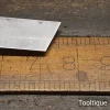 Vintage 7.5” Carpenters Mahogany & Brass Sliding Bevel - Refurbished