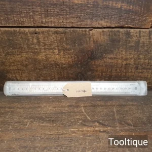 Vintage 300mm Hellerman No: 2056 Double Sided Metric Steel Ruler - Good Condition Vintage 300mm Hellerman No: 2056 Double Sided Metric Steel Ruler - Good Condition