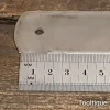 Vintage 300mm Hellerman No: 2056 Double Sided Metric Steel Ruler - Good Condition