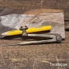 Vintage Brass Helix England Pencil Compass - Refurbished Ready To Use