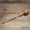 Vintage 3/8” Ward & Payne Long Series Firmer Chisel - Fully Refurbished