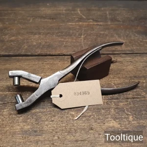 Vintage George Barnsley Leatherworking Eyelet Pliers - Refurbished Ready To Use Vintage George Barnsley Leatherworking Eyelet Pliers - Refurbished Ready To Use