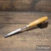 Vintage 9/16” Marples Incannel Gouge Chisel - Sharpened Ready To Use