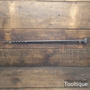 Vintage Timber Framing ¾” Scotch Barrel Pattern Auger Bit -Refurbished Ready To Use Vintage Timber Framing ¾” Scotch Barrel Pattern Auger Bit -Refurbished Ready To Use