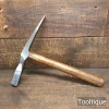 Uncommon Vintage Stone Masons Paviours Hammer - Refurbished Ready To Use
