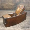Vintage 8” Master England Carpenters Beechwood Coffin Plane - Refurbished
