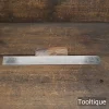 Vintage 12” ABC Rules & Measures WW2 Era Metric & Imperial Single Sided Steel Ruler.