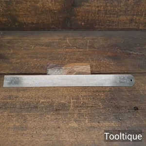 Vintage 12” ABC Rules & Measures WW2 Era Metric & Imperial Single Sided Steel Ruler. Vintage 12” ABC Rules & Measures WW2 Era Metric & Imperial Single Sided Steel Ruler.