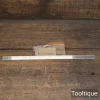 Vintage 12” Chesterman No: 76 1/3 Slim Imperial Steel Ruler - Good Condition