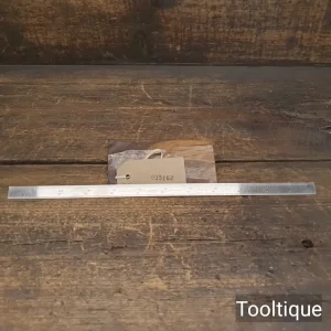 Vintage 12” Chesterman No: 76 1/3 Slim Imperial Steel Ruler - Good Condition Vintage 12” Chesterman No: 76 1/3 Slim Imperial Steel Ruler - Good Condition
