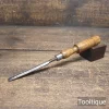 Vintage 3/8” Marples & Sons Cast Steel Bevel Edge Chisel - Refurbished