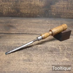 Vintage 3/8” Marples & Sons Cast Steel Bevel Edge Chisel - Refurbished