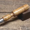 Vintage 3/8” Marples & Sons Cast Steel Bevel Edge Chisel - Refurbished