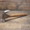 Vintage Cheney Nail Holding Carpenter’s Cast Steel Claw Hammer - Refurbished