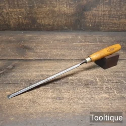 Vintage 3/8” Marples & Sons Long Series Bevel Edge Chisel - Refurbished