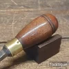 Vintage 1 ½” Marples Carpenter’s Bevel Edge Butt or Palm Chisel - Refurbished