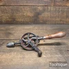 Vintage WW2 Era 1945 Keen Double Pinion Egg Beater Hand Drill - Refurbished