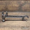 Vintage 19th Century William Cottis Agricultural Combination Spanner & Hammer