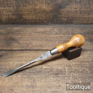 Vintage JS&S Governor Boxwood Handled 3/8” Flat Screwdriver - Refurbished Vintage JS&S Governor Boxwood Handled 3/8” Flat Screwdriver - Refurbished