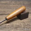  Vintage S.J Addis Woodcarving 3/16” Spoon Bit Chisel - Sharpened