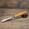 Vintage ¾” W&P S.J Addis No: 7 Woodcarving Gouge Chisel - Sharpened