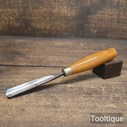 Vintage ¾” W&P S.J Addis No: 7 Woodcarving Gouge Chisel - Sharpened