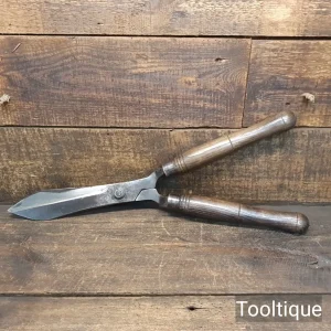Vintage English High Carbon Cast Steel Hedging Shears - Refurbished Vintage English High Carbon Cast Steel Hedging Shears - Refurbished