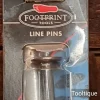 Unused Footprint Bricklayers Line Pins