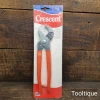 Vintage New Old Stock 10” Cresent USA r210 Tongue & Groove Pipe Gripping Pliers