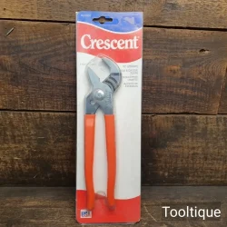 Vintage New Old Stock 10” Cresent USA r210 Tongue & Groove Pipe Gripping Pliers
