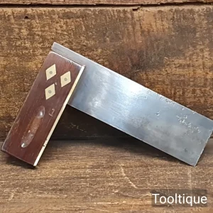 Vintage Marples & Sons Carpenter’s Rosewood & Brass Square - Refurbished Vintage Marples & Sons Carpenter’s Rosewood & Brass Square - Refurbished