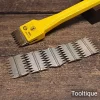 Vintage CK 38mm Scrutch Chisel with 6 No: Replacement Heads - Good Condition