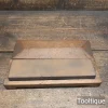 Vintage Norton India 8”x2” Fine Sharpening Stone - Lapped Flat