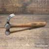Unusual 9oz Antique Rabbit Ear Extended Claw Hammer - Refurbished