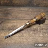 Vintage ½” Marples & Sons Woodcarving Shallow Gouge Chisel - Sharpened