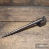 Large Vintage ¾” Cast Steel Boatbuilders Rope Fid - Good Condition