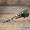 Vintage 7/32” Herring Bros London Woodcarving Fishtail Chisel - Sharpened