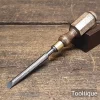 Vintage 5/16” Miniature Scale Bevel Edge Butt or Palm Chisel - Refurbished