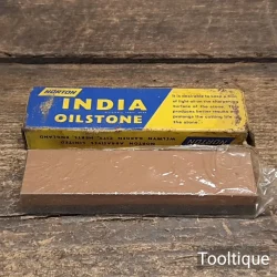 Vintage 4”x1”x ½” Norton India Sharpening Stone - Good Condition