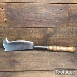 Vintage Nash Norfolk Pattern Billhook Beechwood Handle - Refurbished