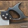 Vintage 12” Cintride Sheffield Super Brass Back Tenon Saw 14 Tpi - Fully Refurbished