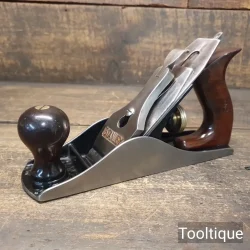 Vintage Stanley USA No: 4 Smoothing Plane Rosewood Handles - Fully Refurbished