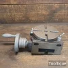 Near Mint 6” Vertex Machinery Works Co. Vertical & Horizontal Rotary Table for Milling