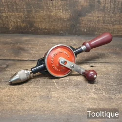 Vintage Stanley No: 03-803 Double Pinion Egg Beater Hand Drill - Refurbished