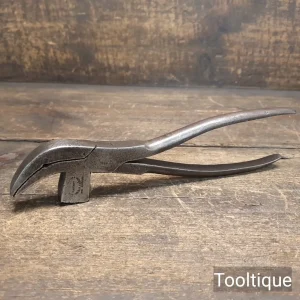Vintage Patented Cobblers No: 4 Shoe Makers Lasting Pliers - Refurbished